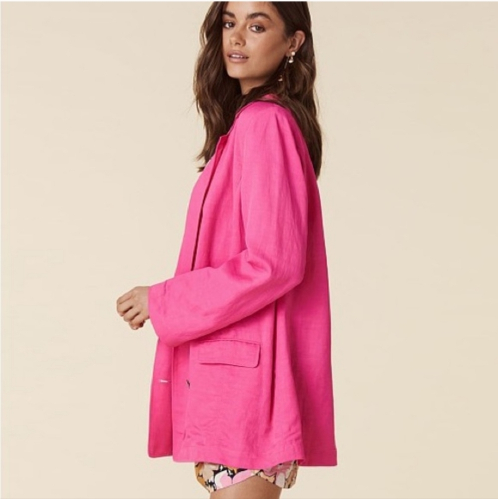 Spell Vacation Blazer Hibiscus Large